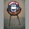 “No-Standing Bus Stop Wood-U” Chair