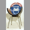 “No-Standing Bus Stop Wood-U” Chair