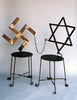 “The Memory (Swastika and Jewish Star)” Chairs (Set of 2)