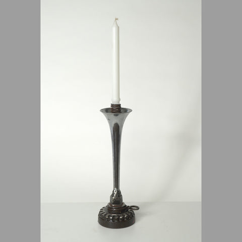 “Hydrant Horn” Candlestick