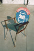 “No-Standing Bus Stop Arm Rester” Chair